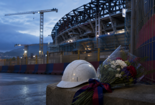 Barcelona Pledges Support After Worker Dies in Camp Nou Renovation
