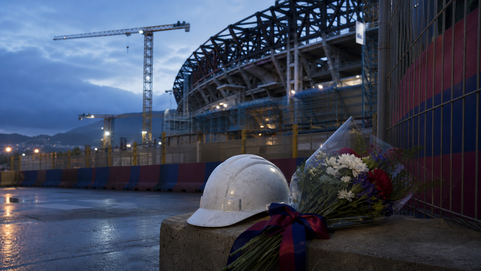Barcelona Pledges Support After Worker Dies in Camp Nou Renovation
