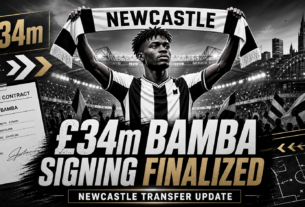 Newcastle Transfer Update: £34m Aladji Bamba Signing Finalized