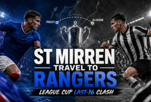 League Cup Holders St Mirren Travel to Rangers for Last-16 Clash