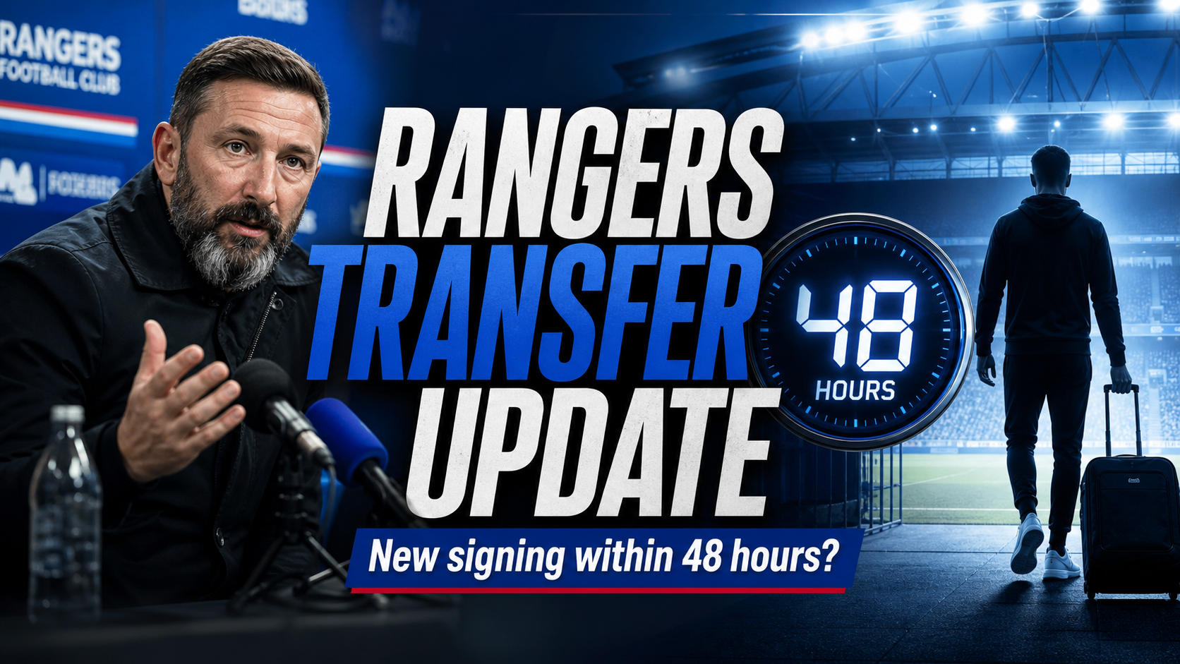 Derek McInnes ám chỉ Rangers có thể chốt tân binh mới trong vòng 48 giờ