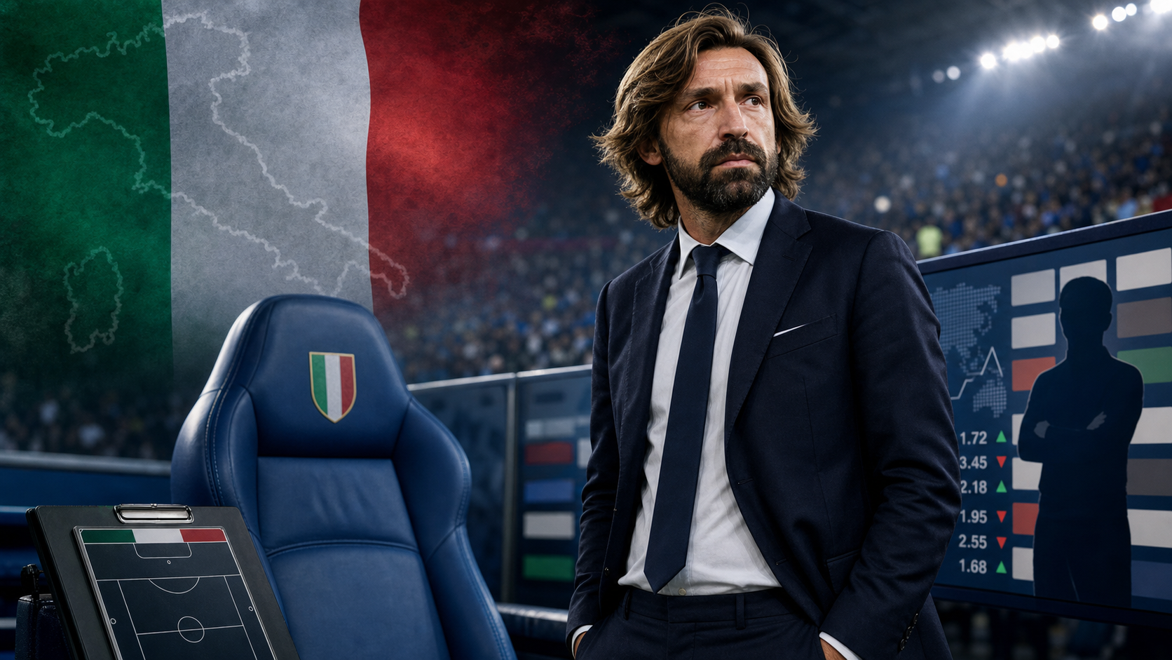 Andrea Pirlo Ruled Out of Italy Job but Defends Partnership With Russian Betting Company | Italy