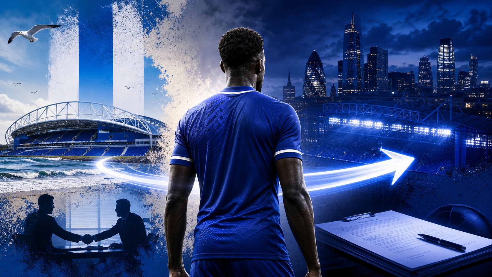 Chelsea Open Talks to Sign Brighton Striker Danny Welbeck