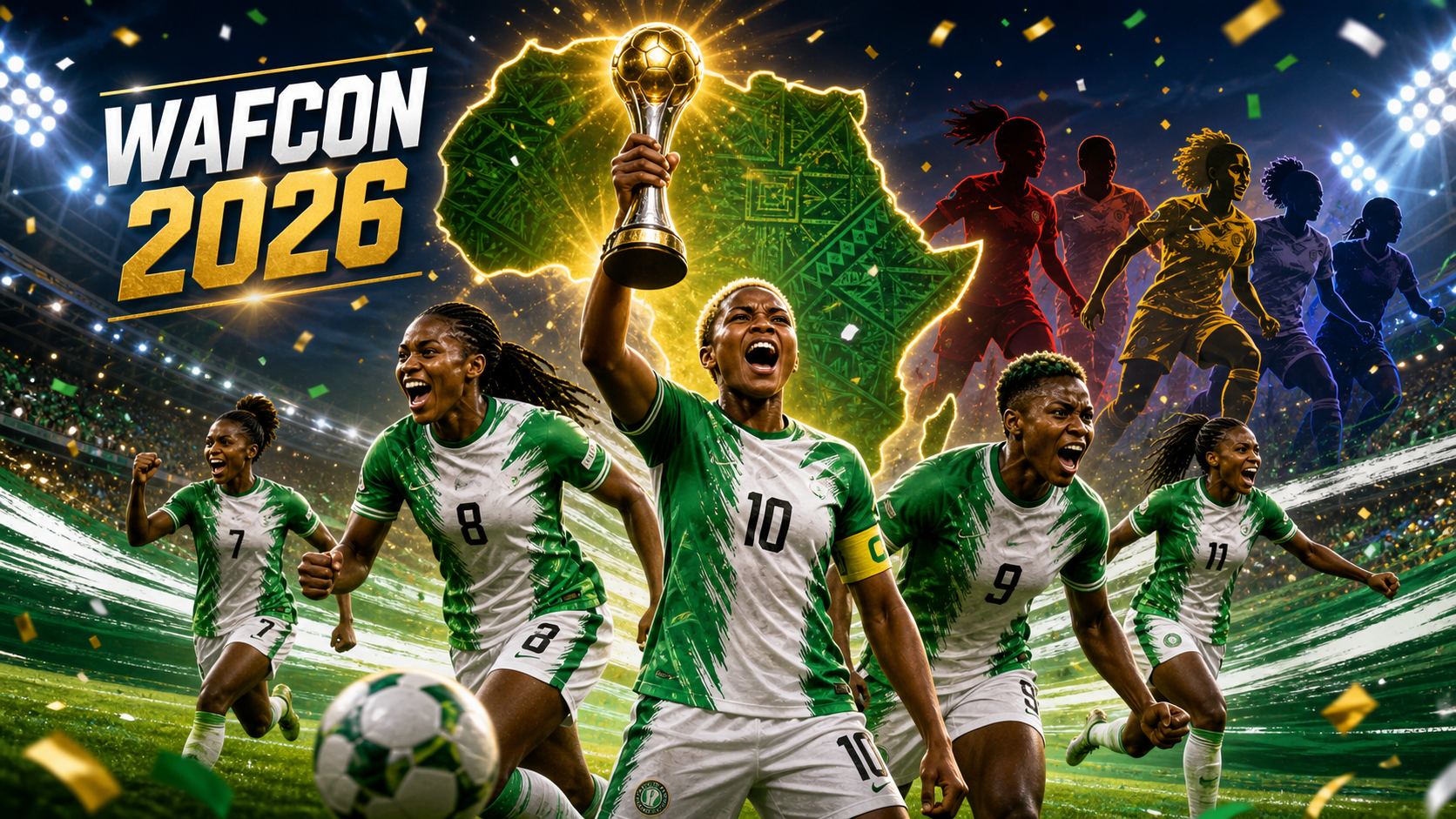 WAFCON 2026: Super Falcons Chase 11th Crown as Rivals Target Nigeria