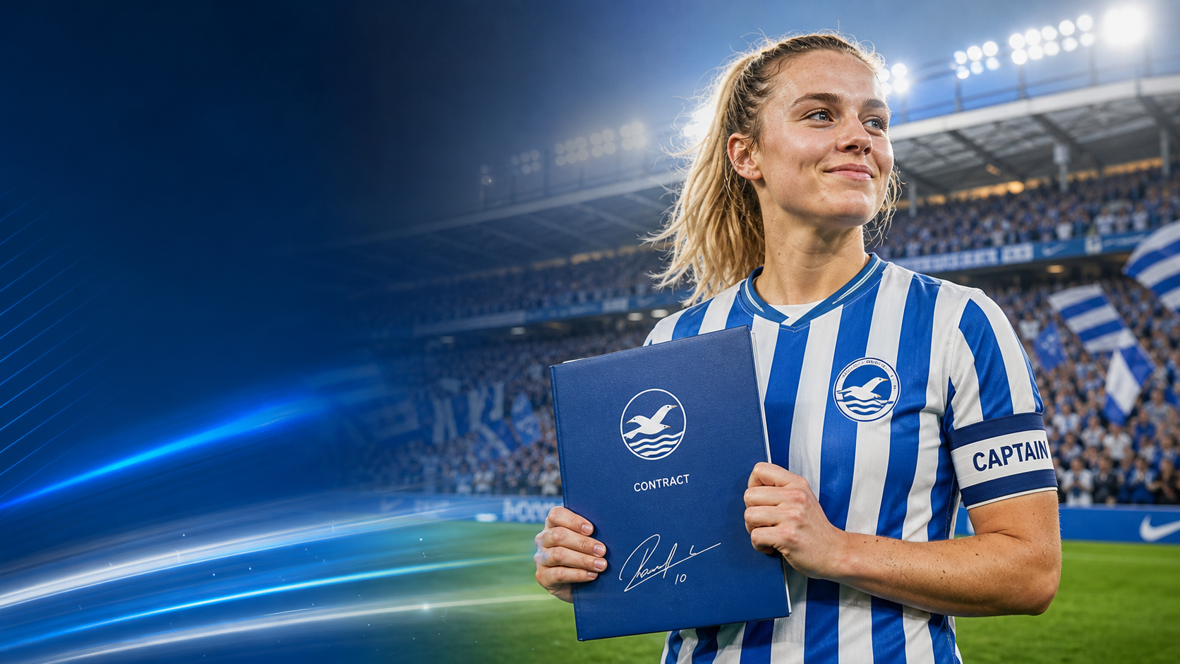 Brighton Captain Maisie Symonds Extends Contract in Women's Super League