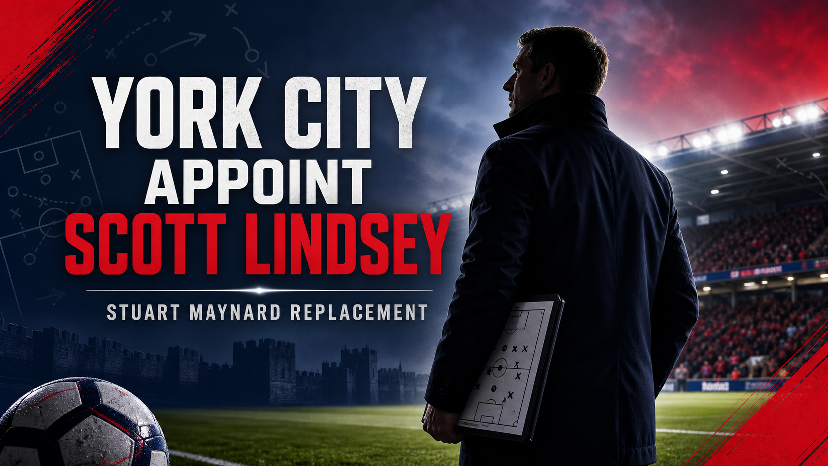 York City name ex-Crawley manager Scott Lindsey as Stuart Maynard's replacement