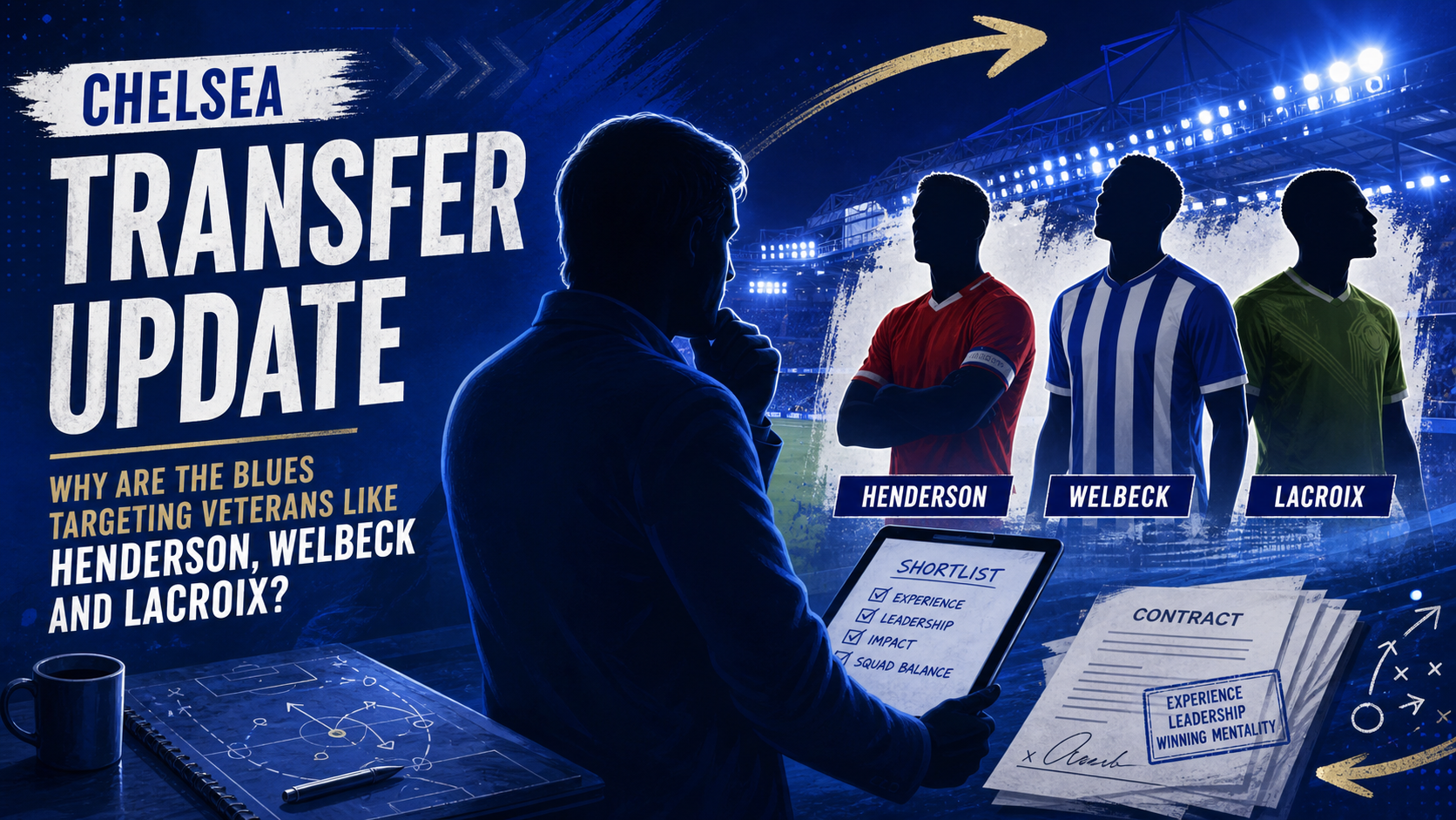 Chelsea Transfer Update: Why Are the Blues Targeting Veterans Like Henderson, Welbeck and Lacroix?