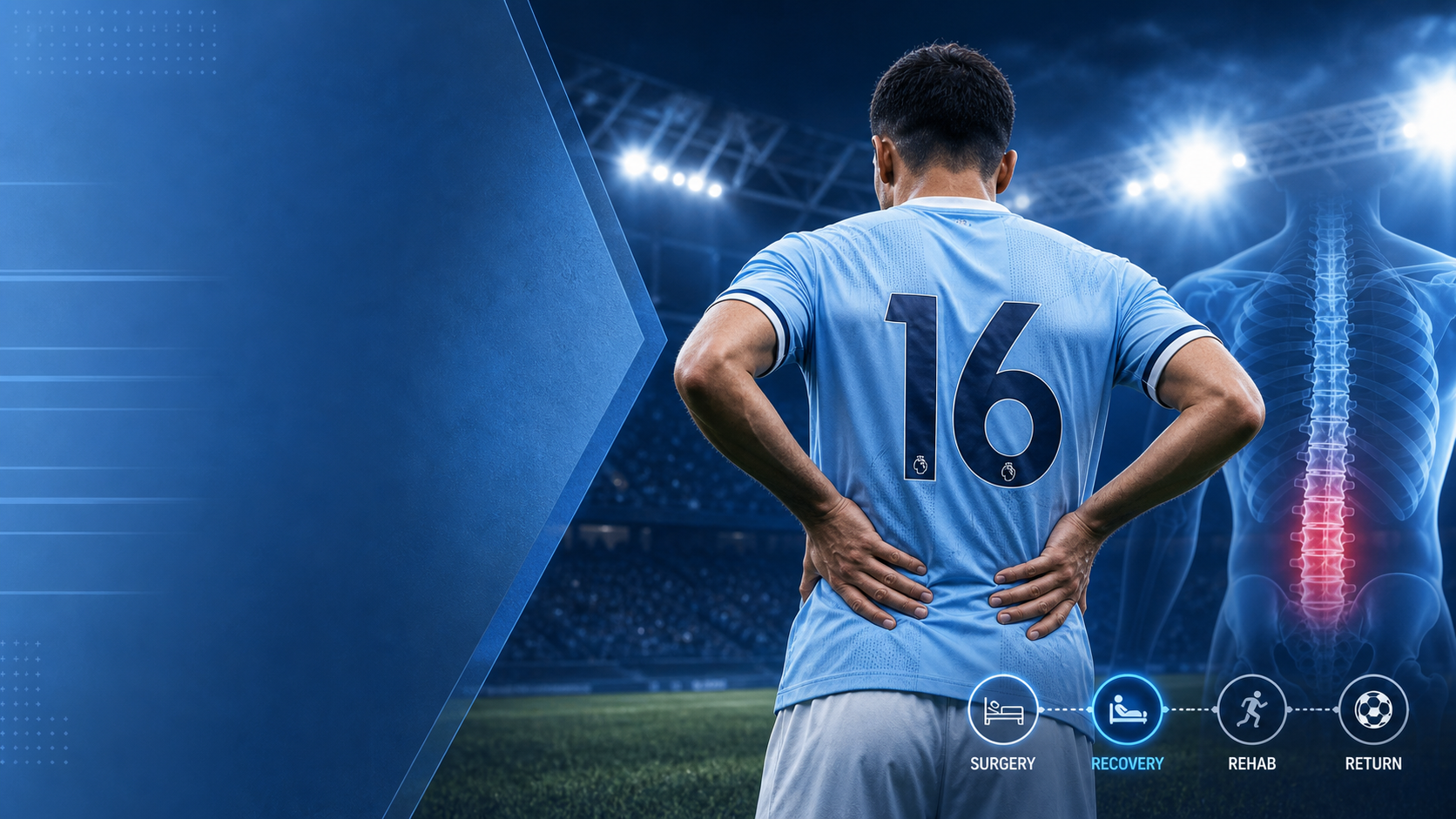 Manchester City: Rodri Sidelined Briefly Following Back Surgery