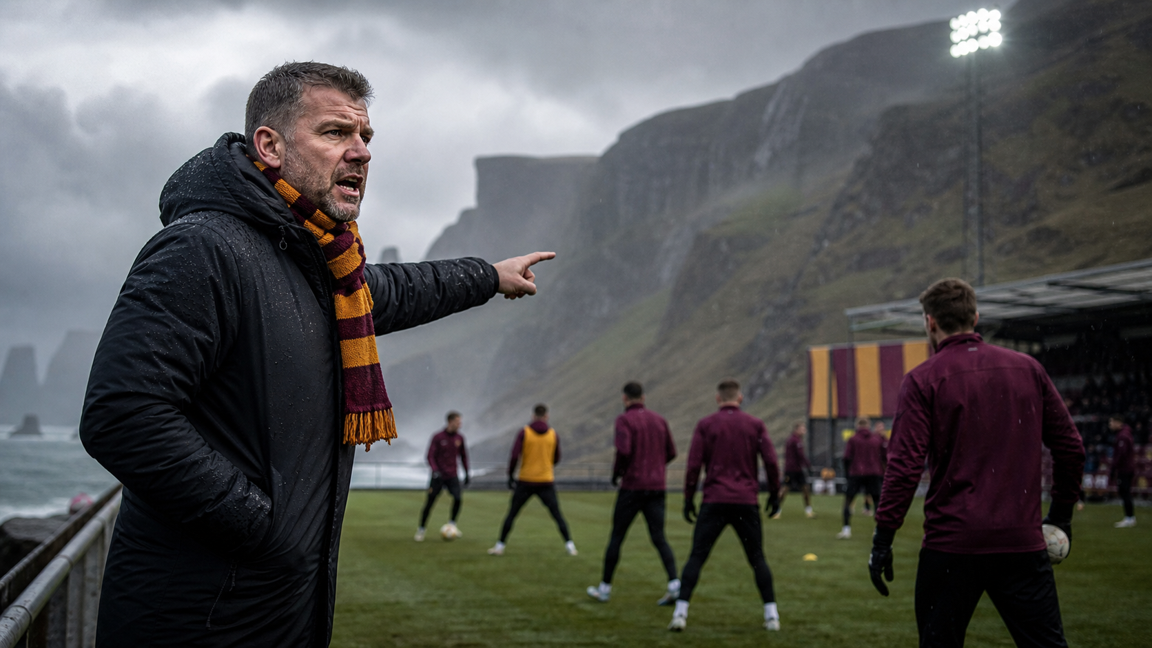 Motherwell: Alfred Johansson urges squad to show grit ahead of Faroes challenge