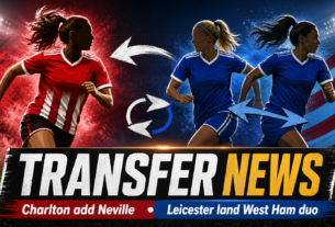 Charlton Sign Ashleigh Neville as Leicester City Land West Ham Duo
