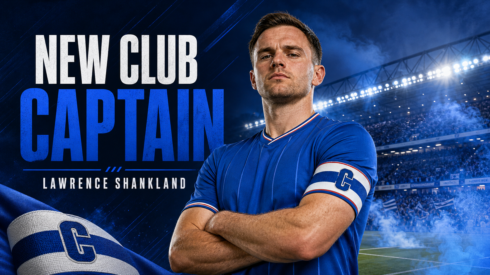 Rangers Appoint Lawrence Shankland as New Club Captain