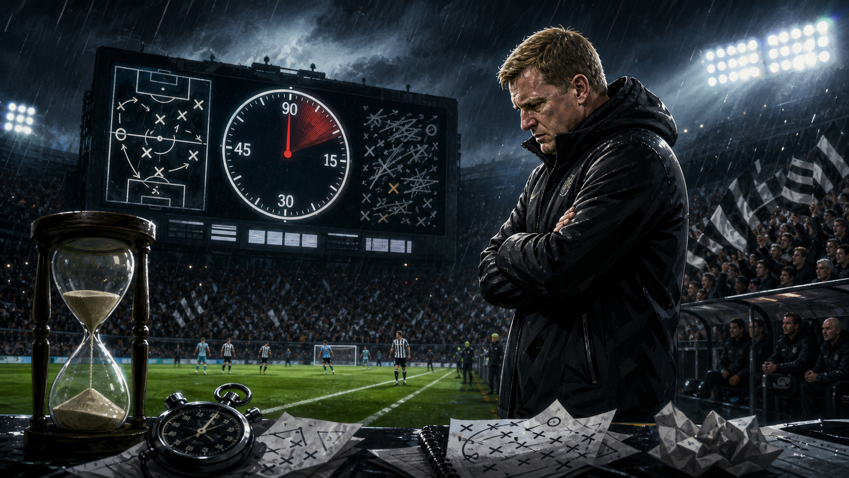 Newcastle Boss Eddie Howe Runs Out of Time and Solutions