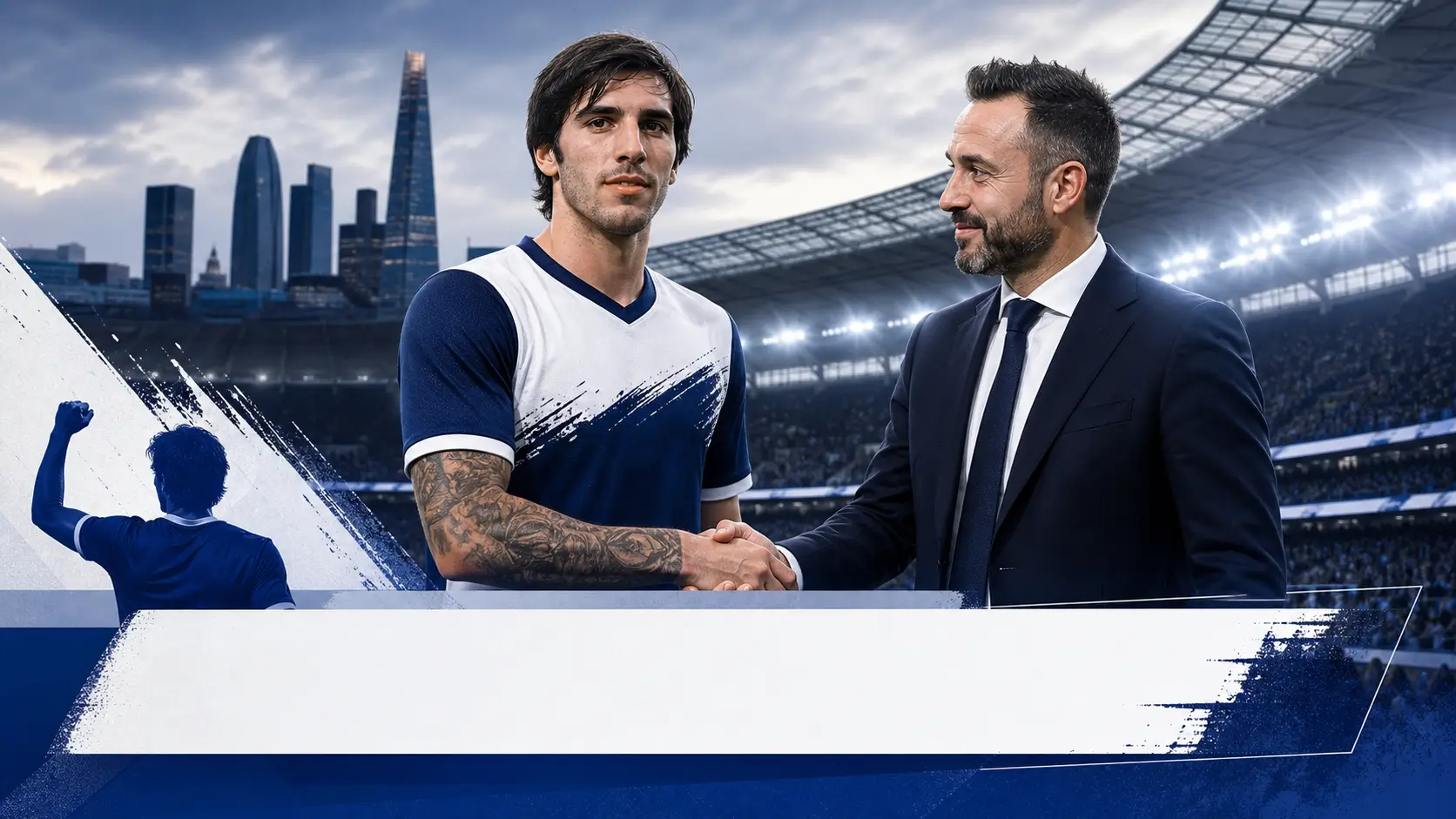 Sandro Tonali: Tottenham Manager Roberto De Zerbi Swiftly Convinced Him to Join