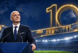 Gianni Infantino Marks a Decade as FIFA President
