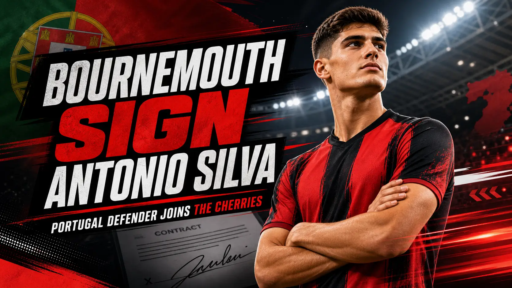 Bournemouth Sign Portugal Defender Antonio Silva