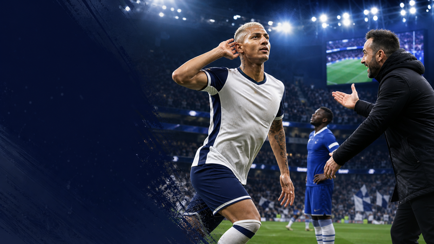 De Zerbi Urges ‘Lovely Guy’ Richarlison to Stay at Tottenham After Chelsea Match-Winner