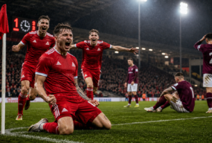 Scottish Premiership: Late Mayo and Nisbet Goals Help Aberdeen Shock Hearts