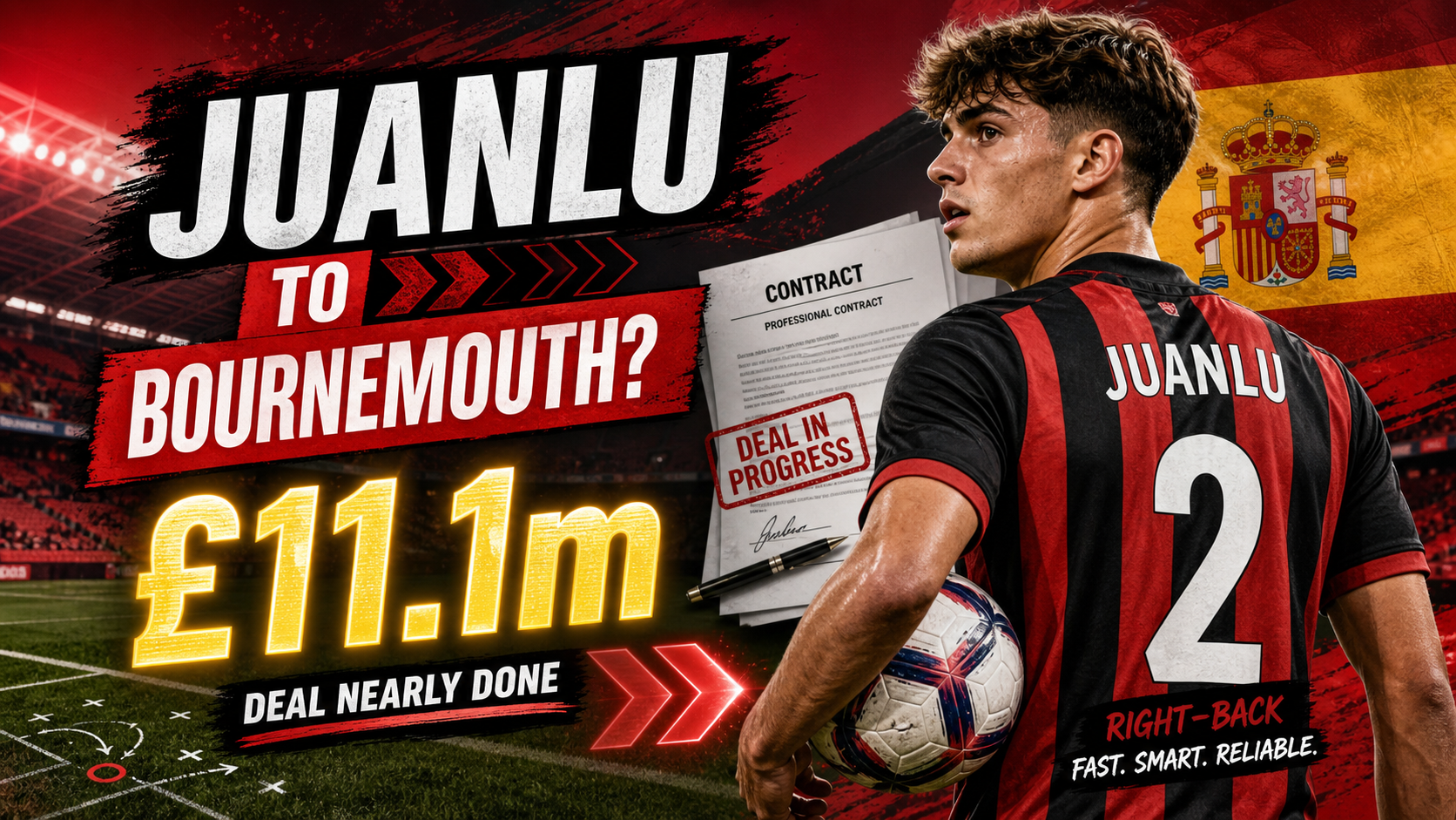 Bournemouth Near £11.1m Deal for Juanlu