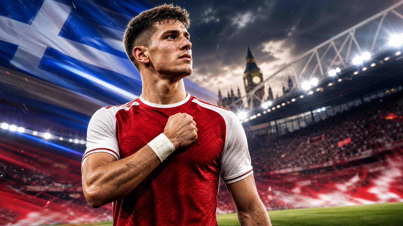 ‘This is my moment’: Christos Tzolis ready to shine for Arsenal after England return