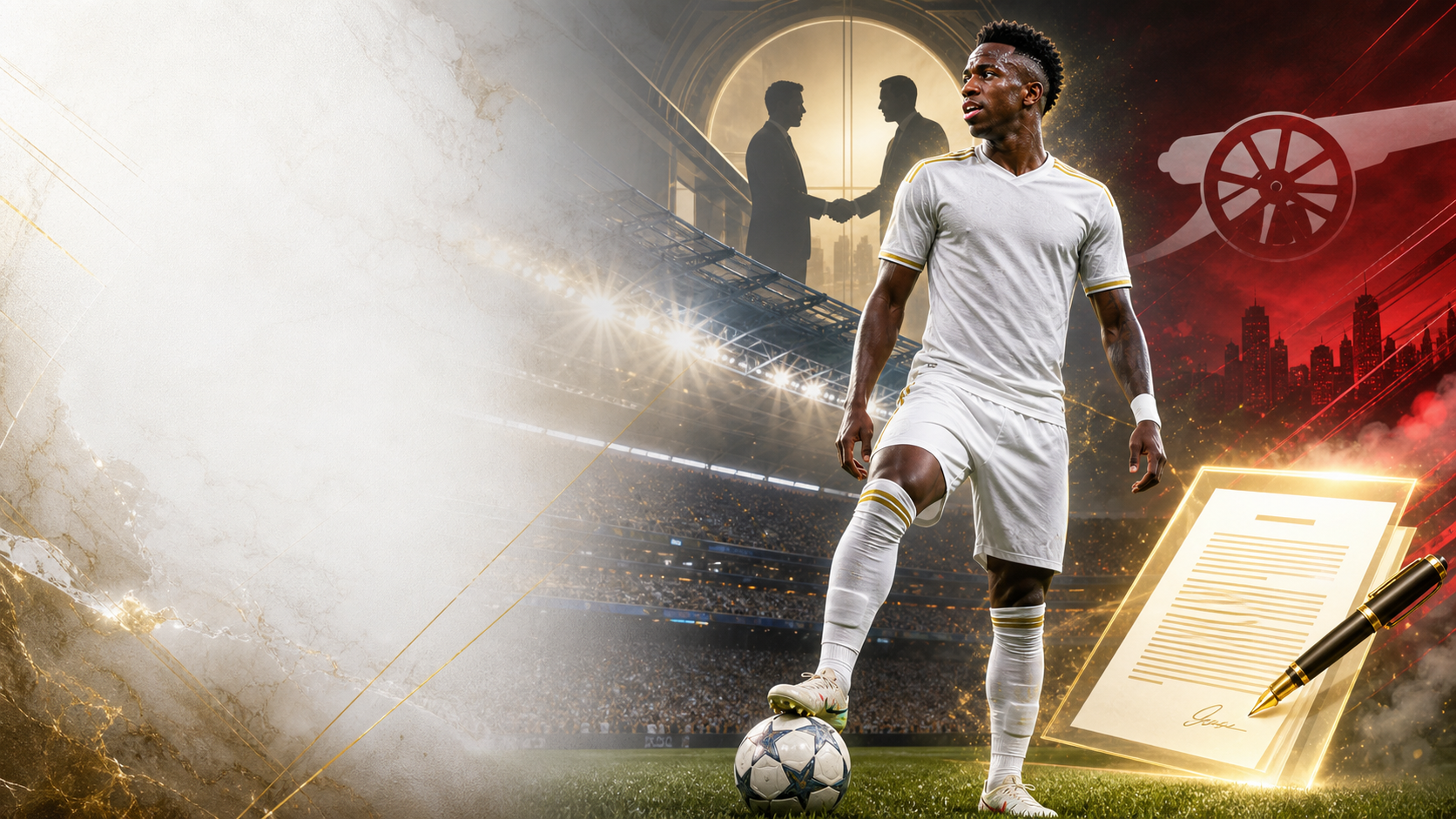 Vinicius Junior: Real Madrid Star Set to Restart Contract Negotiations Amid Arsenal Interest