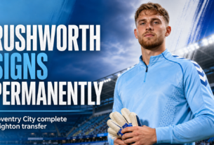 Coventry City Sign Carl Rushworth Permanently from Brighton
