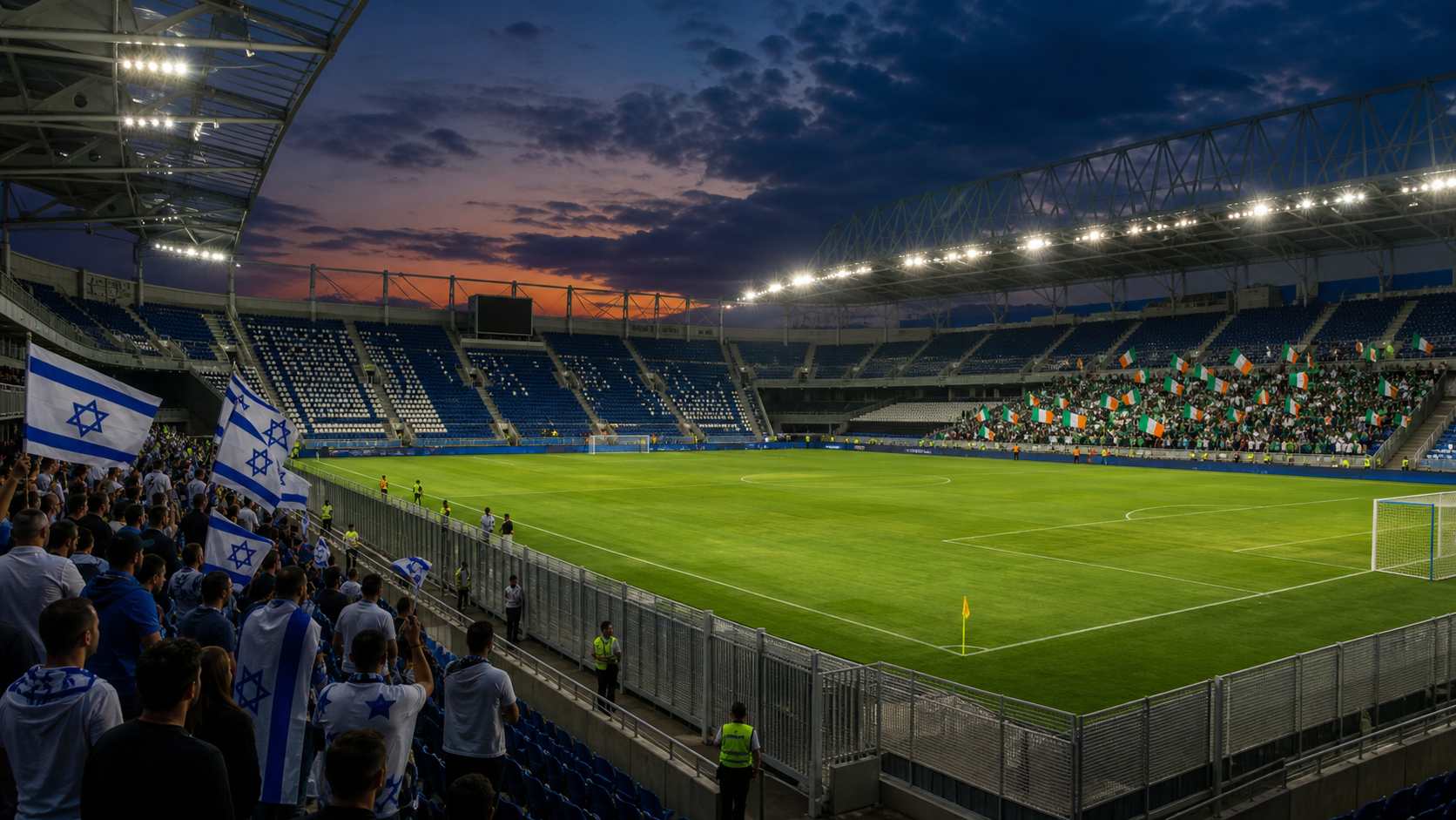Israel vs Republic of Ireland: Limited Number of Israeli Fans to Attend Next Month's Nations League Match