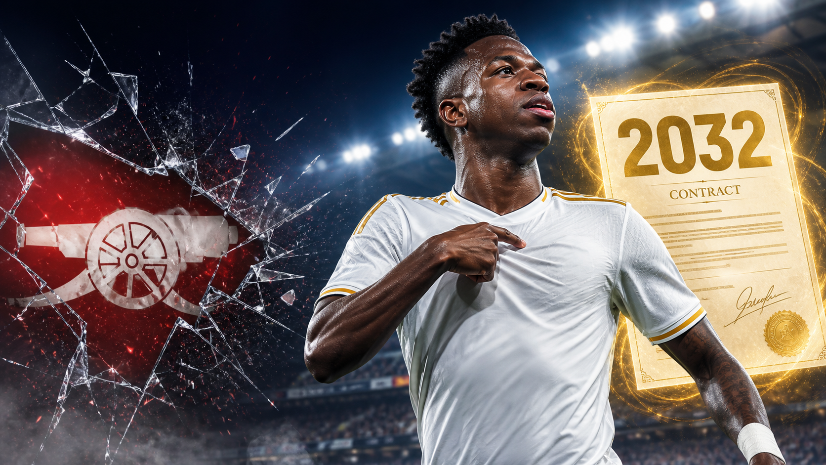 Arsenal's Dreams Shattered as Vinícius Júnior Commits to Real Madrid Until 2032 | Vinícius Júnior
