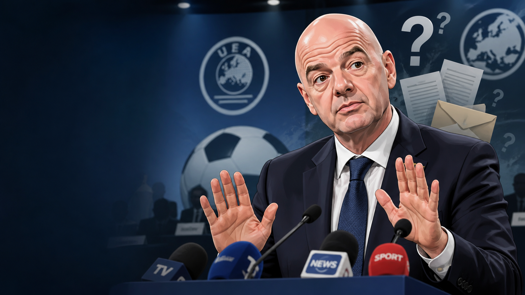 Gianni Infantino Rejects Allegations That UEFA Paid Off His Alleged 'Lover'