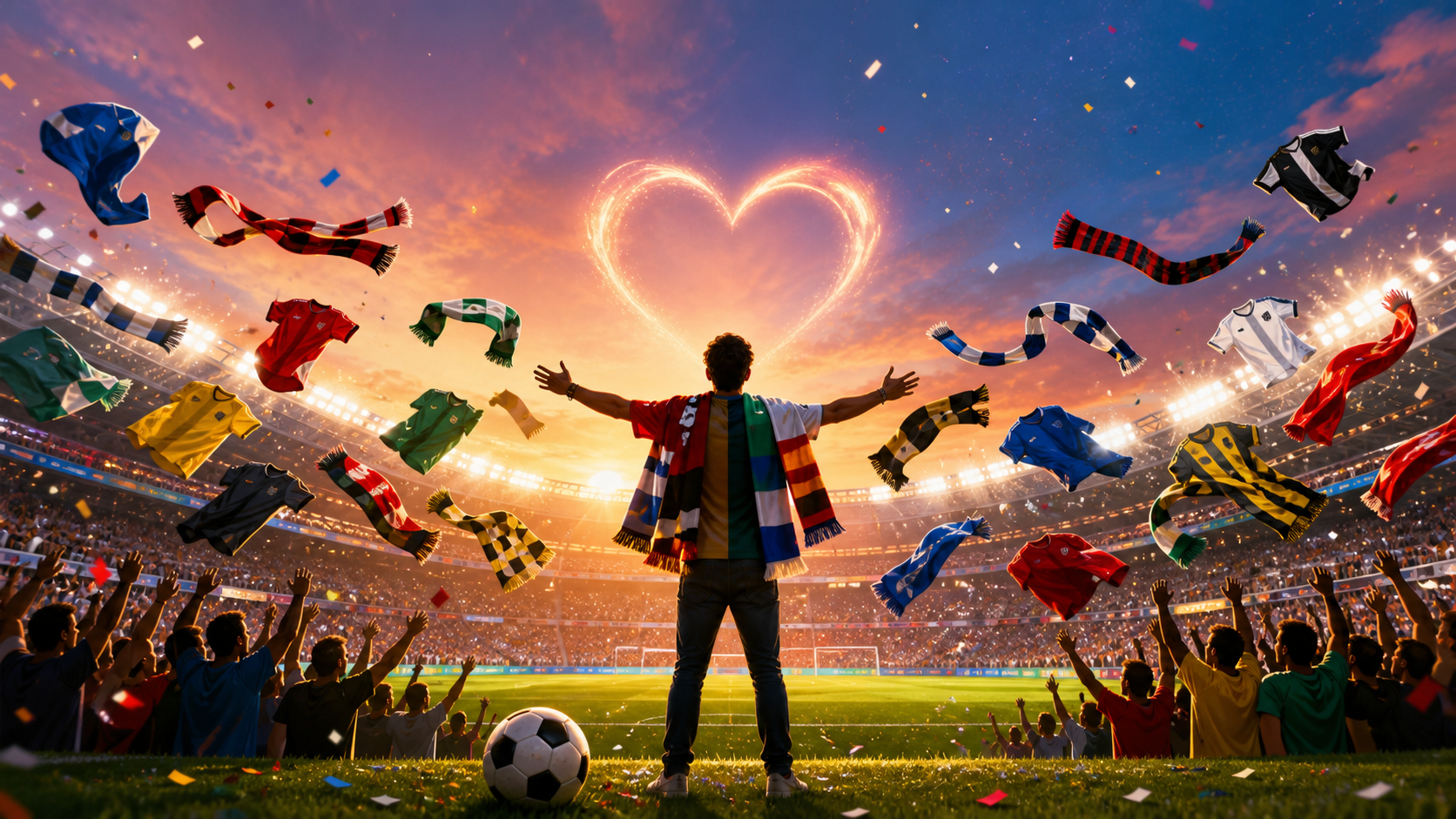 My Love for Football Makes Me Support Many Clubs | Football