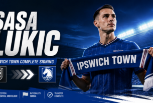 Sasa Lukic: Ipswich Town Complete Signing of Fulham Midfielder