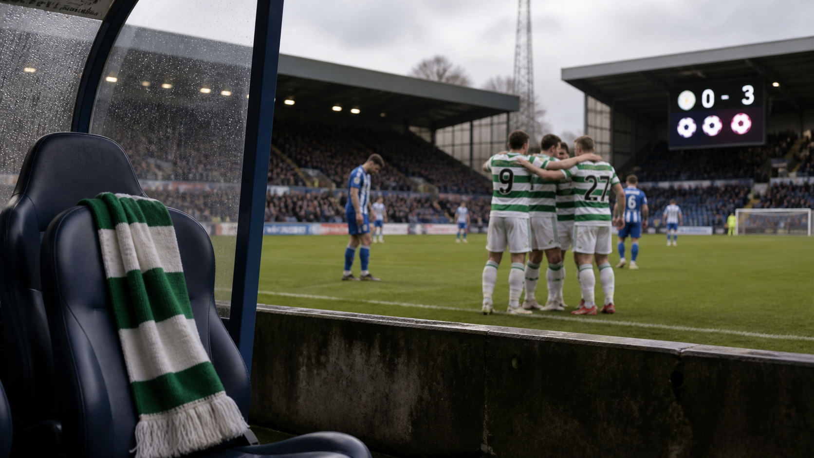 Martin O’Neill Misses Celtic’s Victory at Kilmarnock as Høgh Nets Hat-Trick | Scottish Premiership