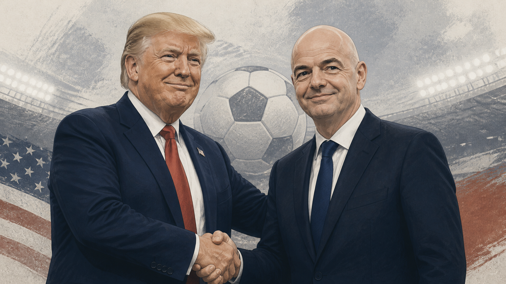 Donald Trump Backs Embattled FIFA President Gianni Infantino