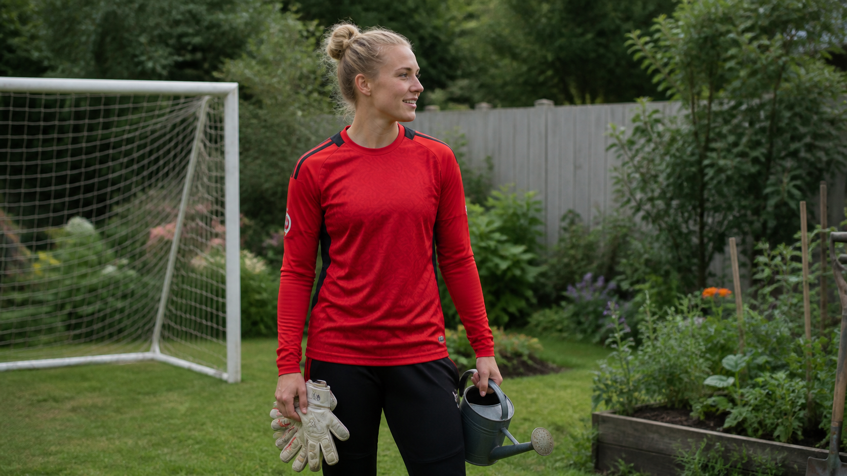 ‘It’s a lovely pastime’: Manchester United’s Janina Leitzig discusses goalkeeping and gardening | Women's Super League