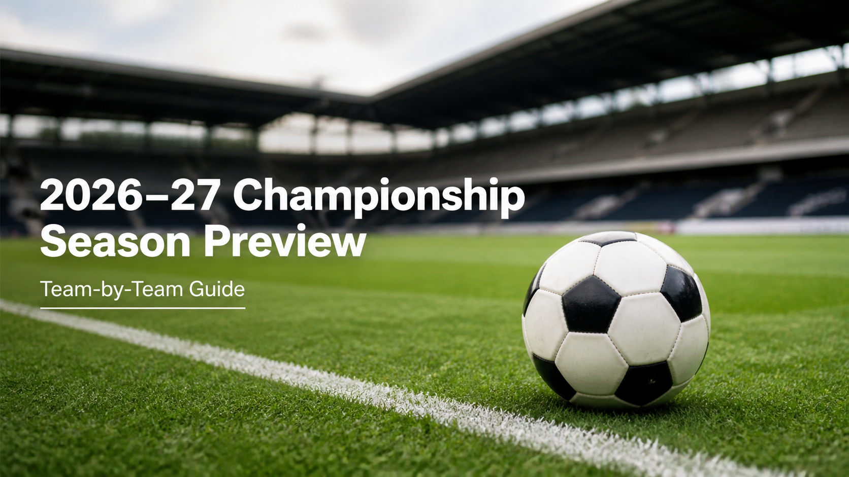 2026-27 Championship Season Preview: A Team-by-Team Guide to the New Campaign