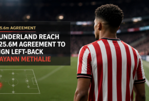 Sunderland Reach £25.6m Agreement to Sign Left-Back Dayann Methalie