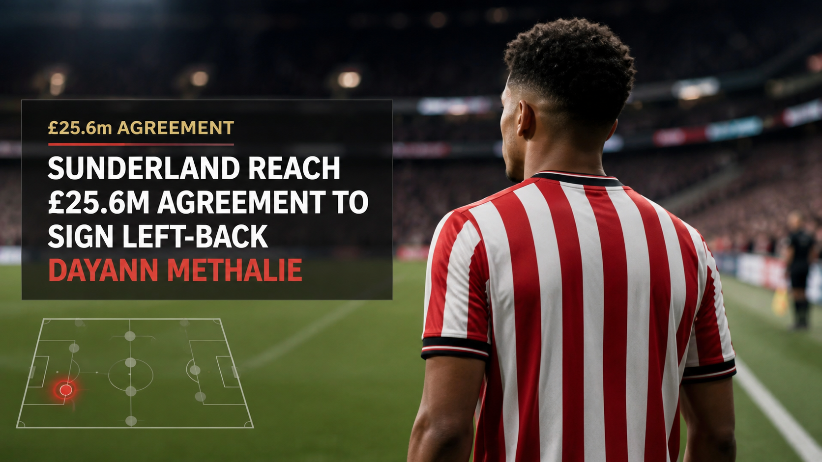 Sunderland Reach £25.6m Agreement to Sign Left-Back Dayann Methalie