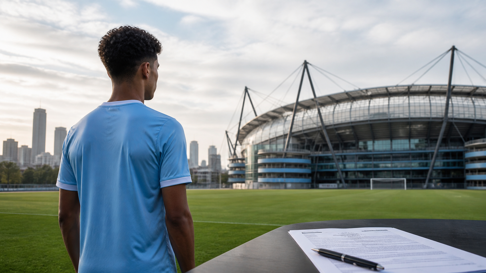 Manchester City in Advanced Talks to Sign Midfielder Ayyoub Bouaddi