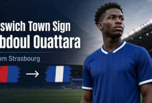 Ipswich Town Sign Abdoul Ouattara from Strasbourg