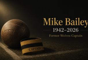 Former Wolves Captain Mike Bailey Passes Away at 84