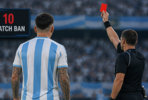 World Cup 2026: Argentina's Paredes handed 10-match ban for final altercations