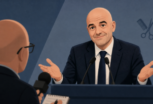 ‘See You at the Salon’: Gianni Infantino’s Odd Response to a Bald Reporter