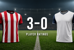 Brentford 3-0 Tottenham: Player Ratings