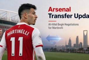 Arsenal Transfer Update: Al-Hilal Begin Negotiations for Gabriel Martinelli