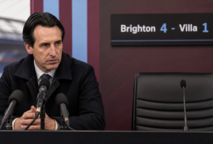 ‘Speak to his representative’: Emery says Watkins should clarify absence from Villa’s heavy Brighton defeat | Aston Villa