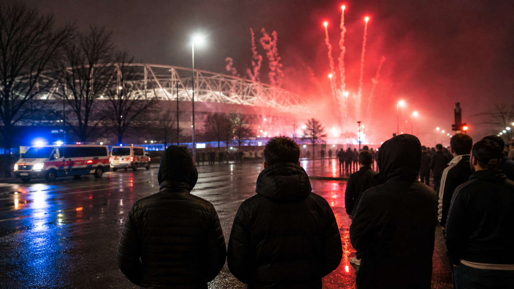 Feyenoord Fans’ Fireworks Leave SC Cambuur Supporters With Burns and Eye Injuries