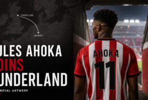 Jules Ahoka Joins Sunderland from Royal Antwerp