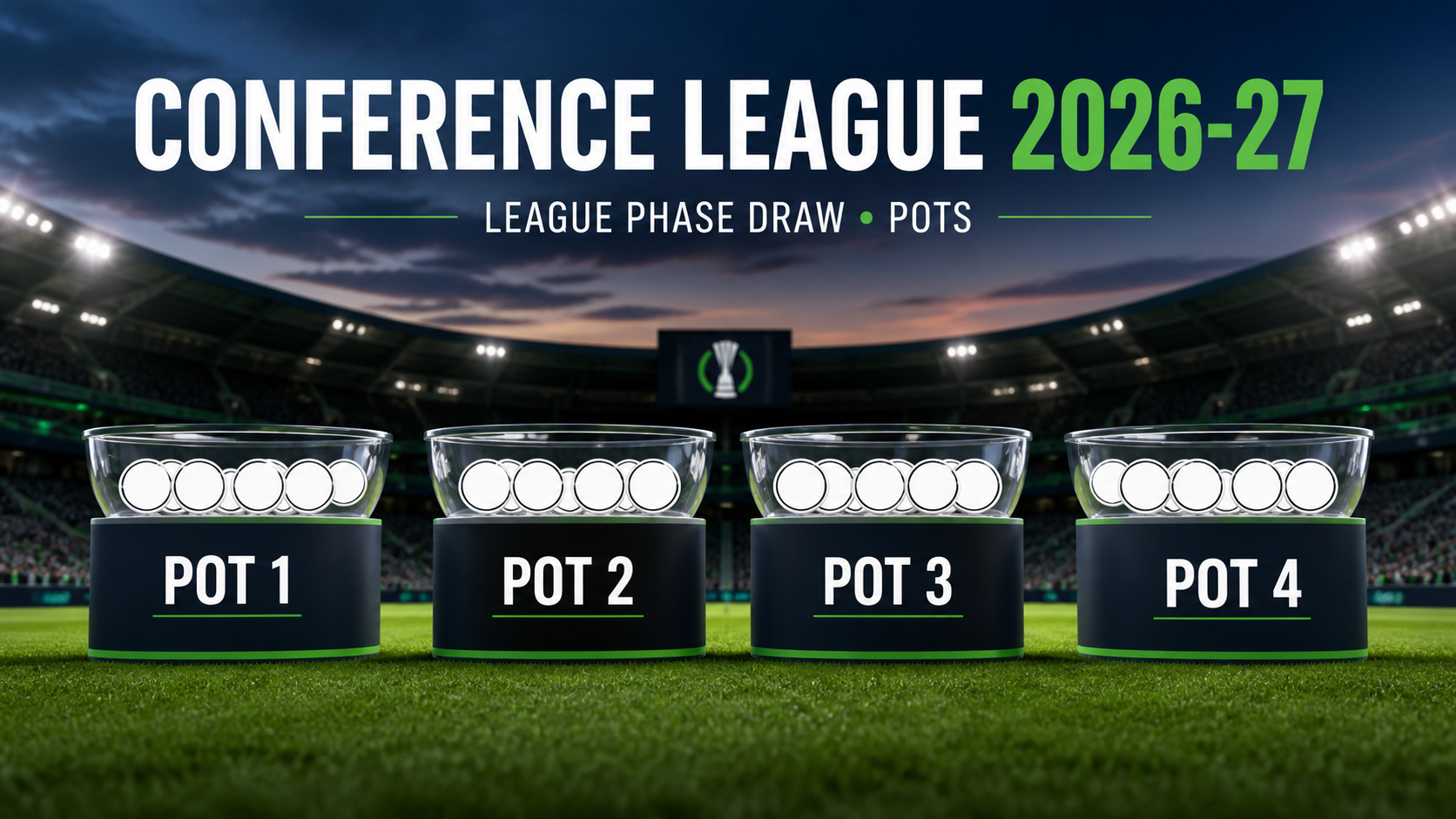Conference League 2026-27: Which Teams Are in the League Phase Draw and How Are the Pots Divided?