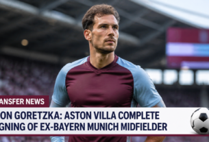 Leon Goretzka: Aston Villa Complete Signing of Ex-Bayern Munich Midfielder