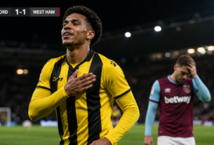 Nabizada Shines for Watford as Draw Heaps Pressure on West Ham’s Nuno