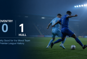 Coventry 0-1 Hull: 'Pretty Good for the Worst Team in Premier League History'